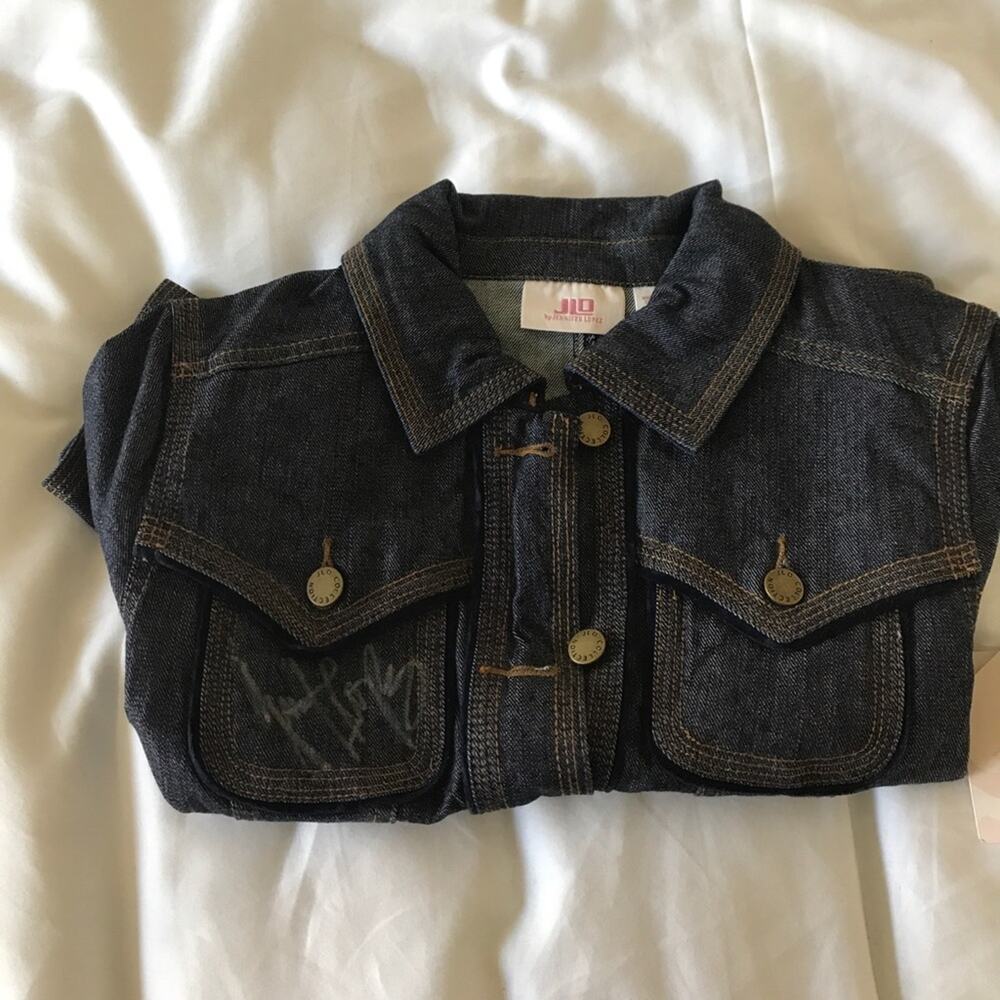 🗽 ❤️Signed JLo (Jennifer Lopez) Denim Jacket